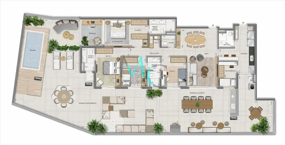 Cobertura, 4 quartos, 365 m² - Foto 32