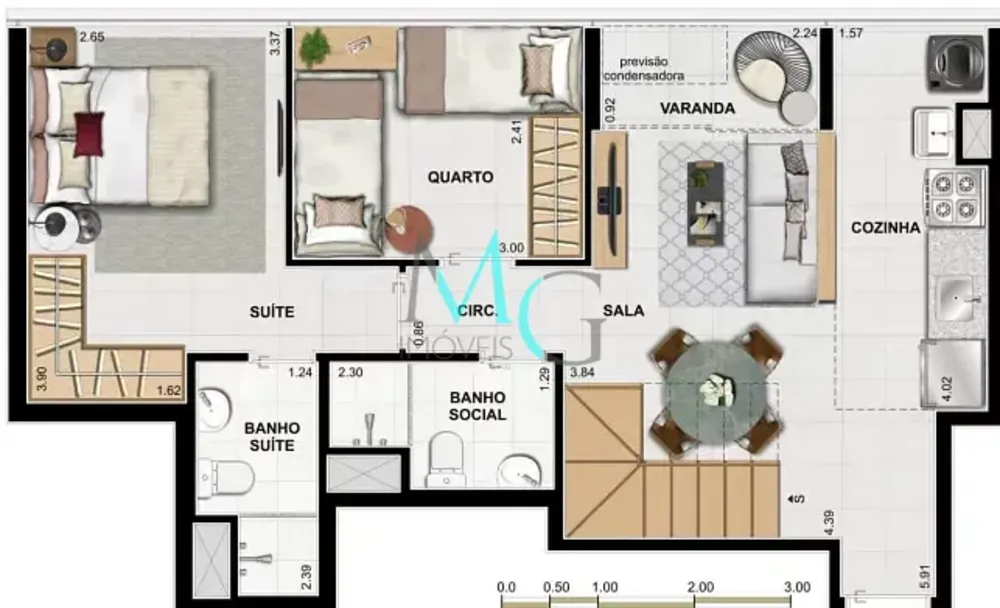 Apartamento, 3 quartos, 65 m² - Foto 15