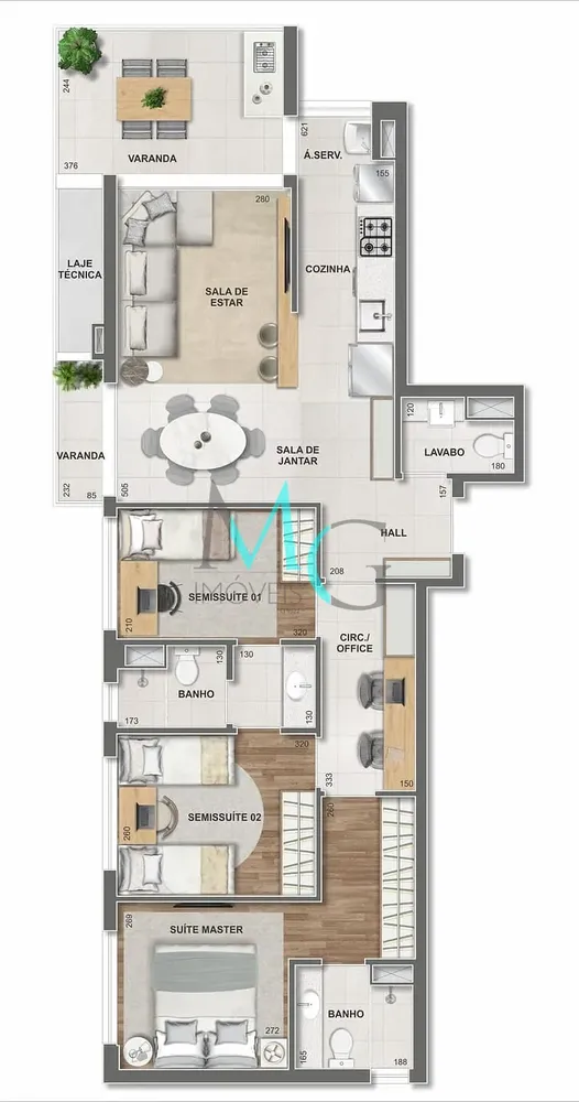 Apartamento, 2 quartos, 66 m² - Foto 114