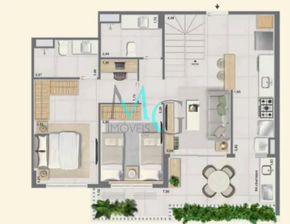 Cobertura, 4 quartos, 215 m² - Foto 112