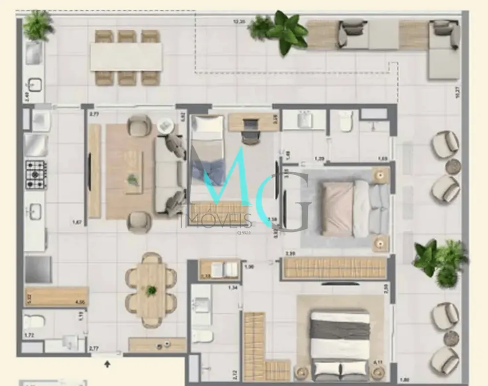 Cobertura, 4 quartos, 215 m² - Foto 108