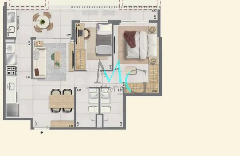 Cobertura, 4 quartos, 215 m² - Foto 105