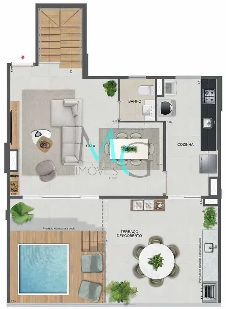 Cobertura, 4 quartos, 177 m² - Foto 97