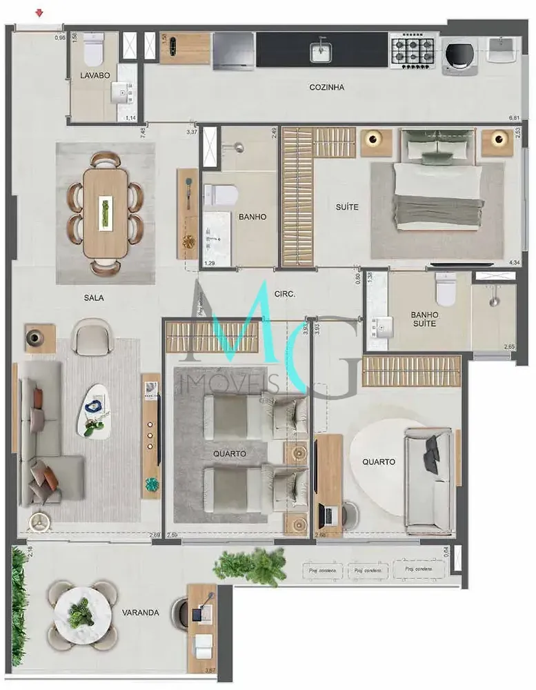 Cobertura, 4 quartos, 177 m² - Foto 66