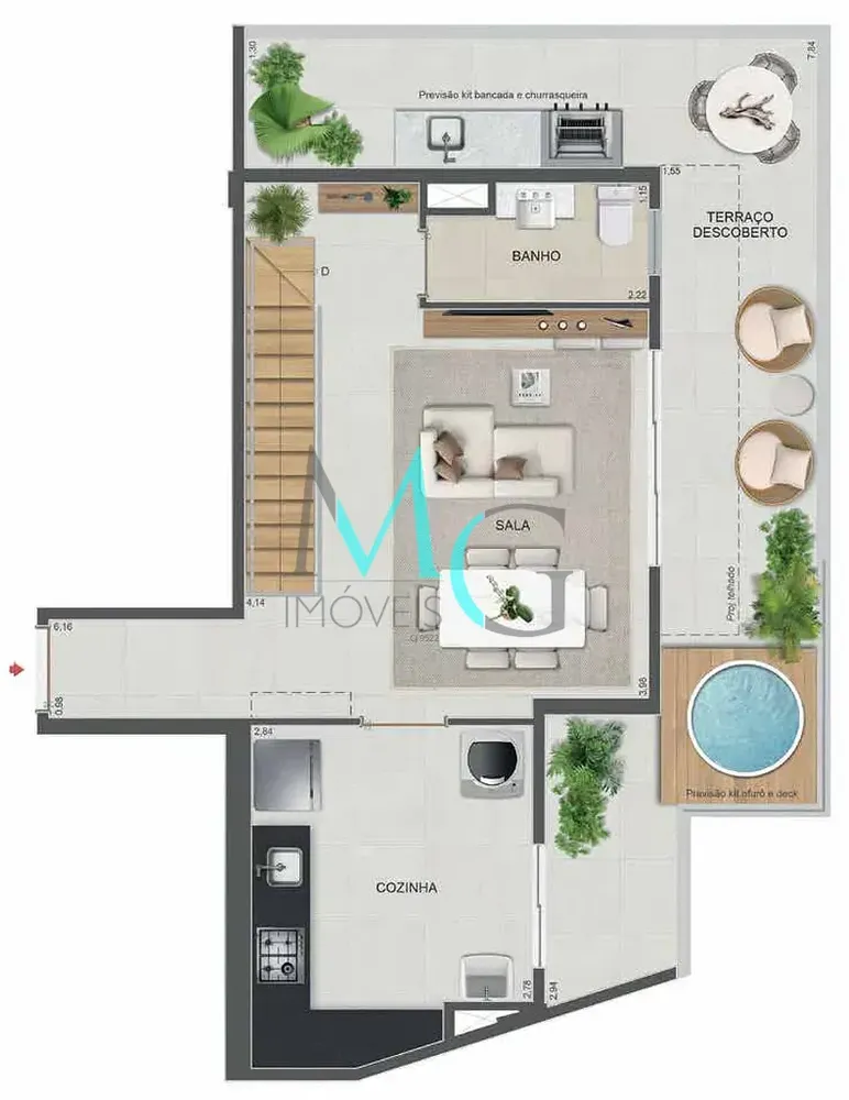 Cobertura, 4 quartos, 177 m² - Foto 85