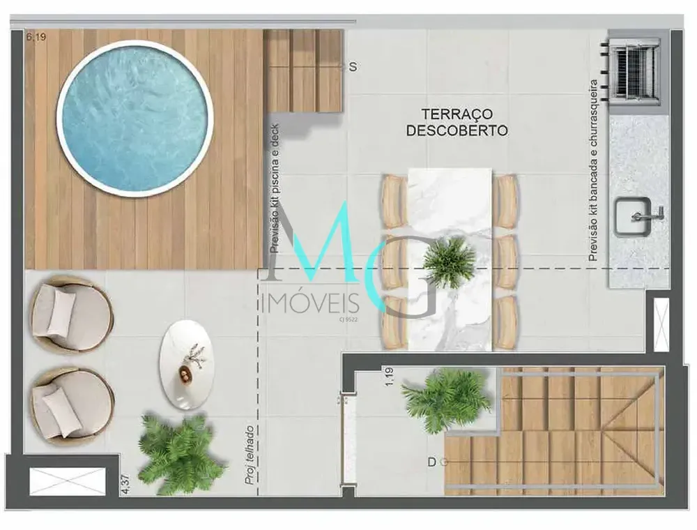 Cobertura, 4 quartos, 177 m² - Foto 45