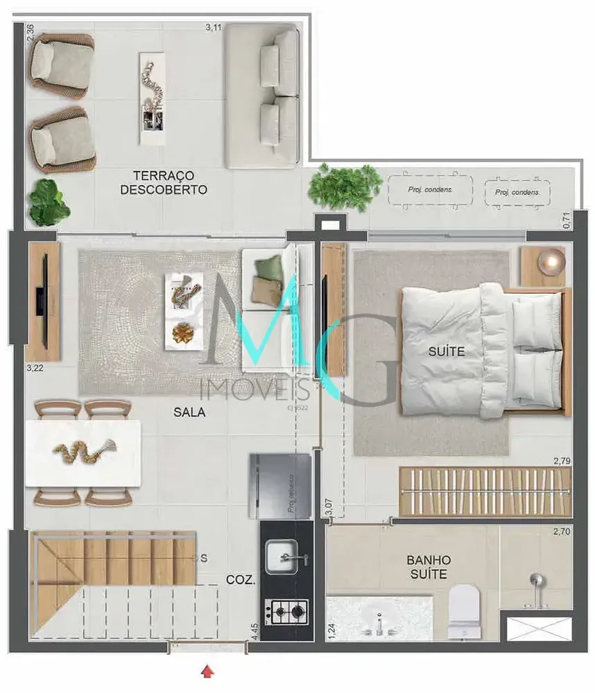 Cobertura, 4 quartos, 177 m² - Foto 48