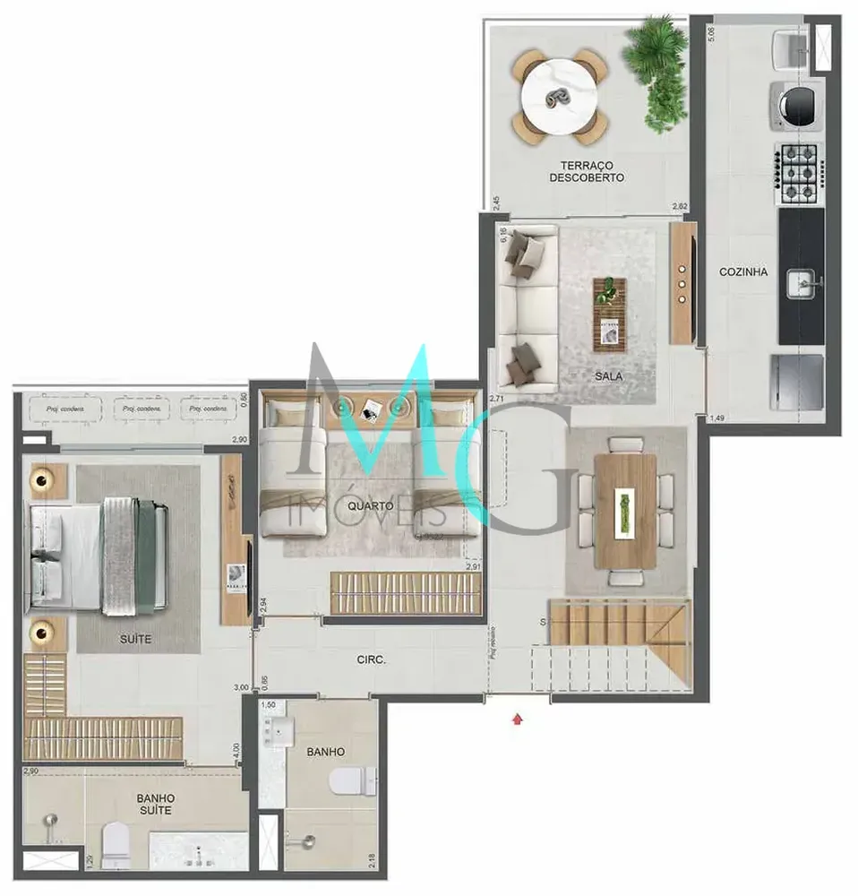 Cobertura, 4 quartos, 177 m² - Foto 82