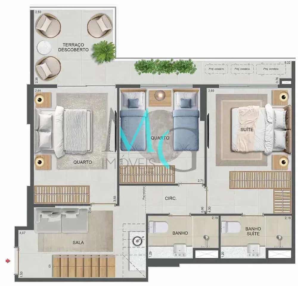 Cobertura, 4 quartos, 177 m² - Foto 76