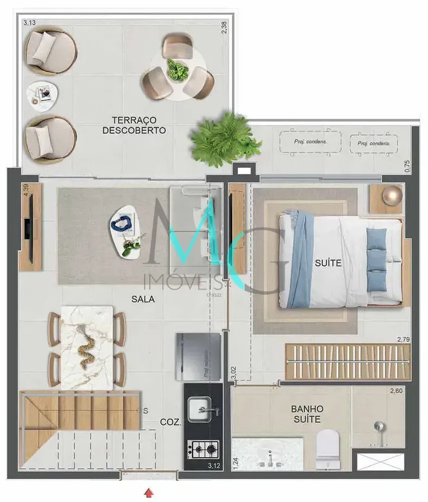 Cobertura, 4 quartos, 177 m² - Foto 46