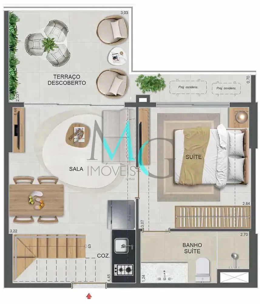 Cobertura, 4 quartos, 177 m² - Foto 42