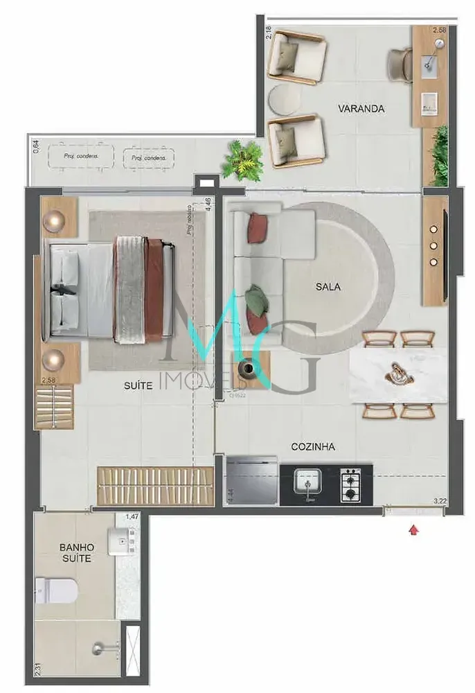 Cobertura, 4 quartos, 177 m² - Foto 39