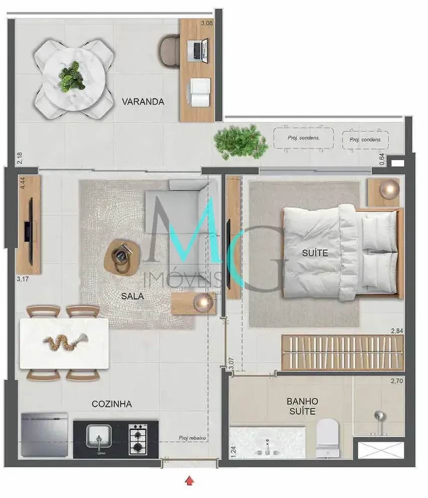 Cobertura, 4 quartos, 177 m² - Foto 37