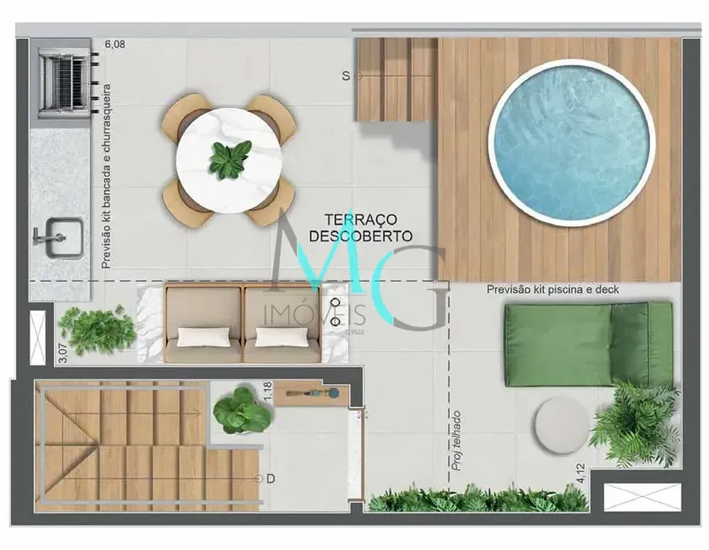 Cobertura, 4 quartos, 177 m² - Foto 49