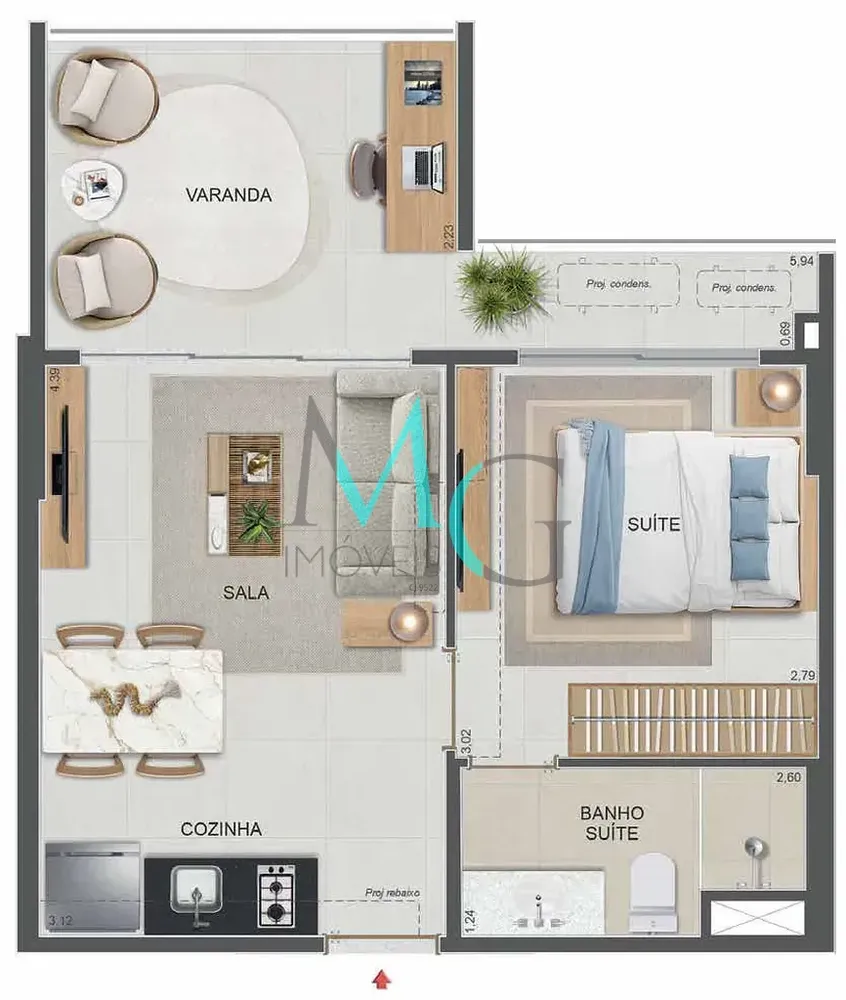 Cobertura, 4 quartos, 177 m² - Foto 38