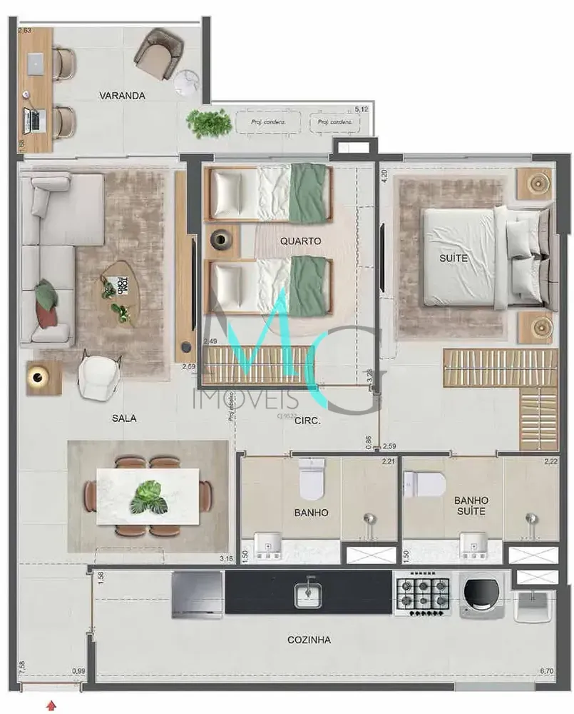 Cobertura, 4 quartos, 177 m² - Foto 52
