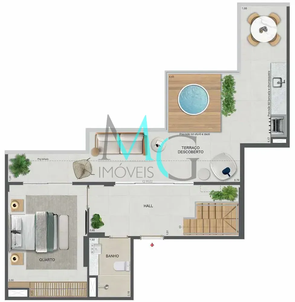 Cobertura, 4 quartos, 177 m² - Foto 83