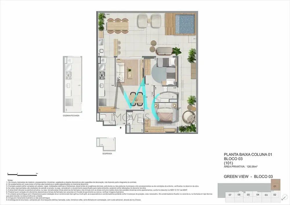 Apartamento, 3 quartos, 107 m² - Foto 115