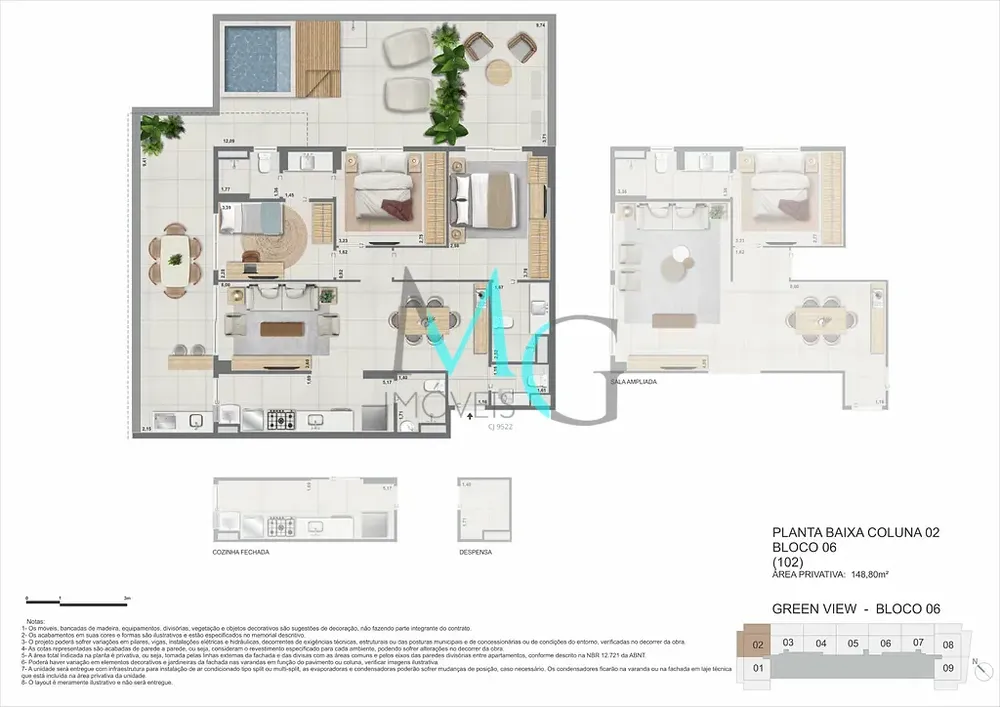 Apartamento, 3 quartos, 107 m² - Foto 126