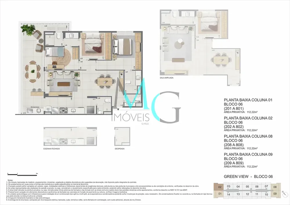 Apartamento, 3 quartos, 107 m² - Foto 119