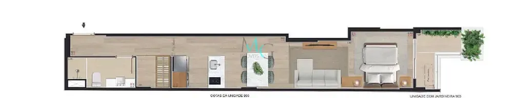 Apartamento, 1 quarto, 38 m² - Foto 16