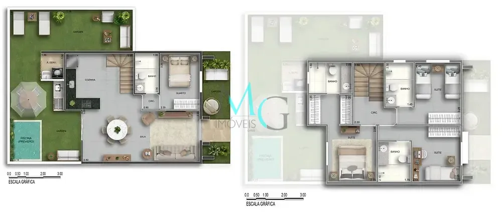 Casa, 2 quartos, 80 m² - Foto 26