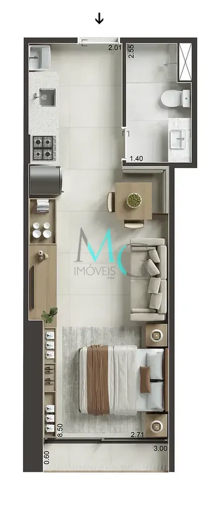 Apartamento, 2 quartos, 61 m² - Foto 27
