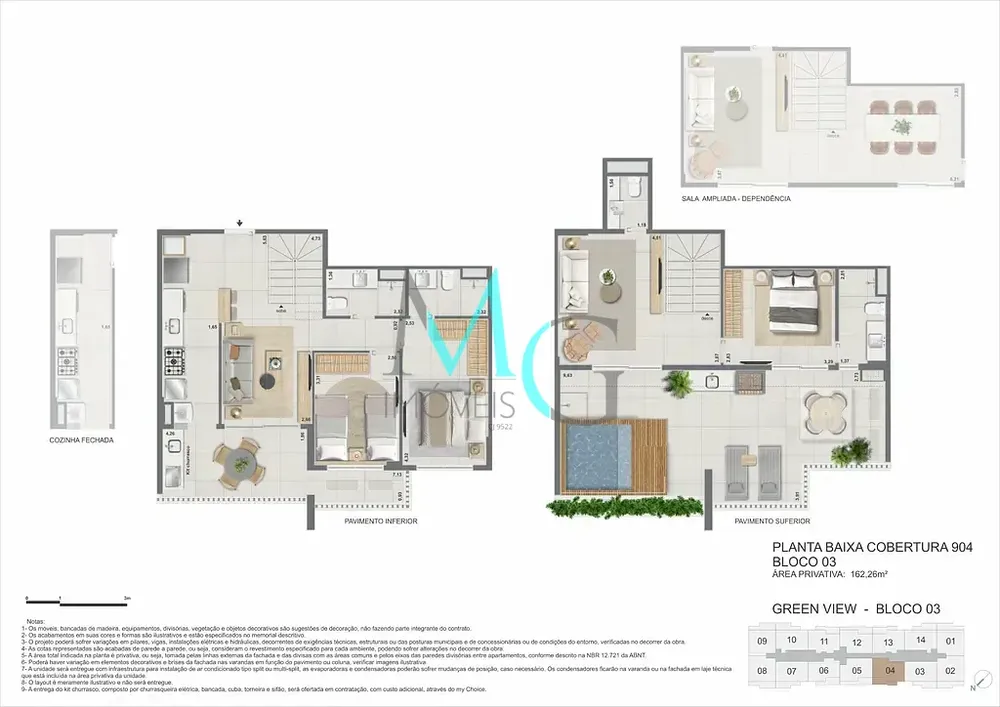 Apartamento, 2 quartos, 75 m² - Foto 94