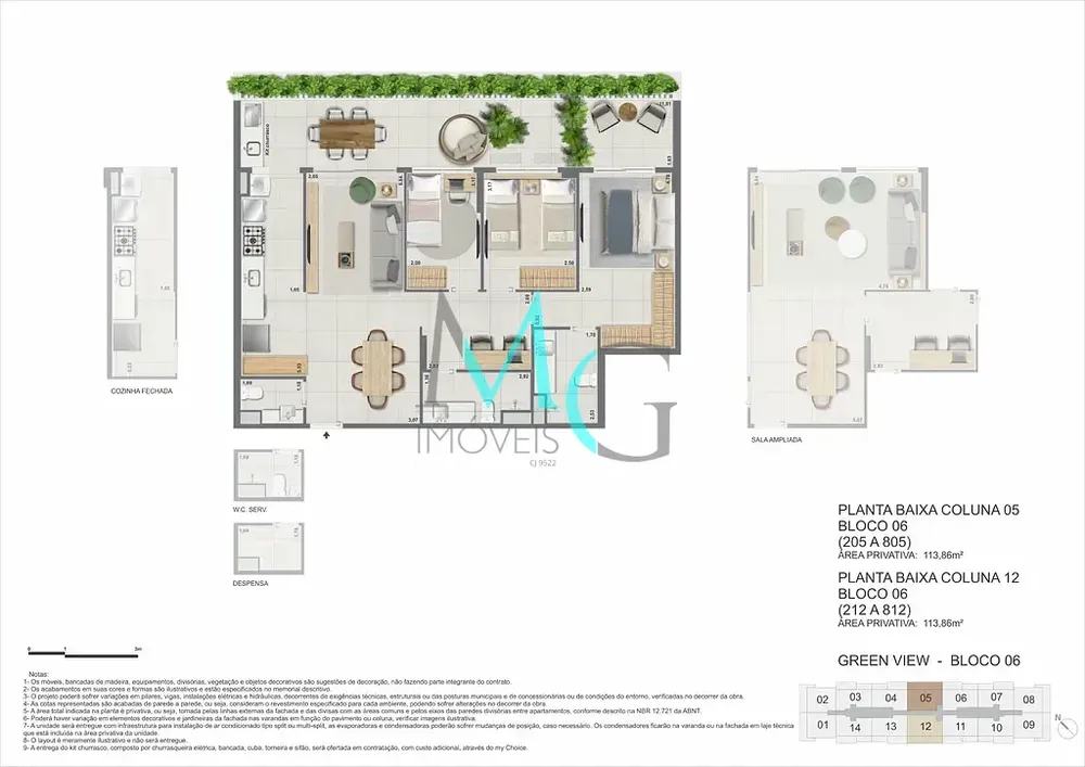 Apartamento, 2 quartos, 75 m² - Foto 80