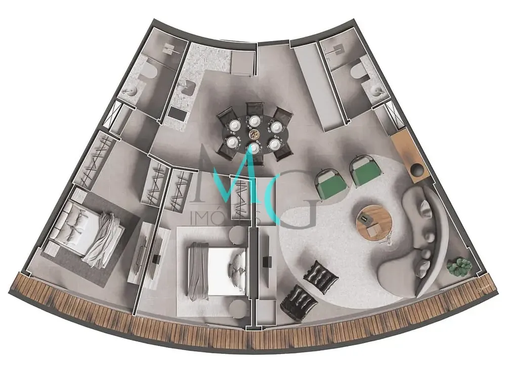 Apartamento, 1 quarto, 40 m² - Foto 46