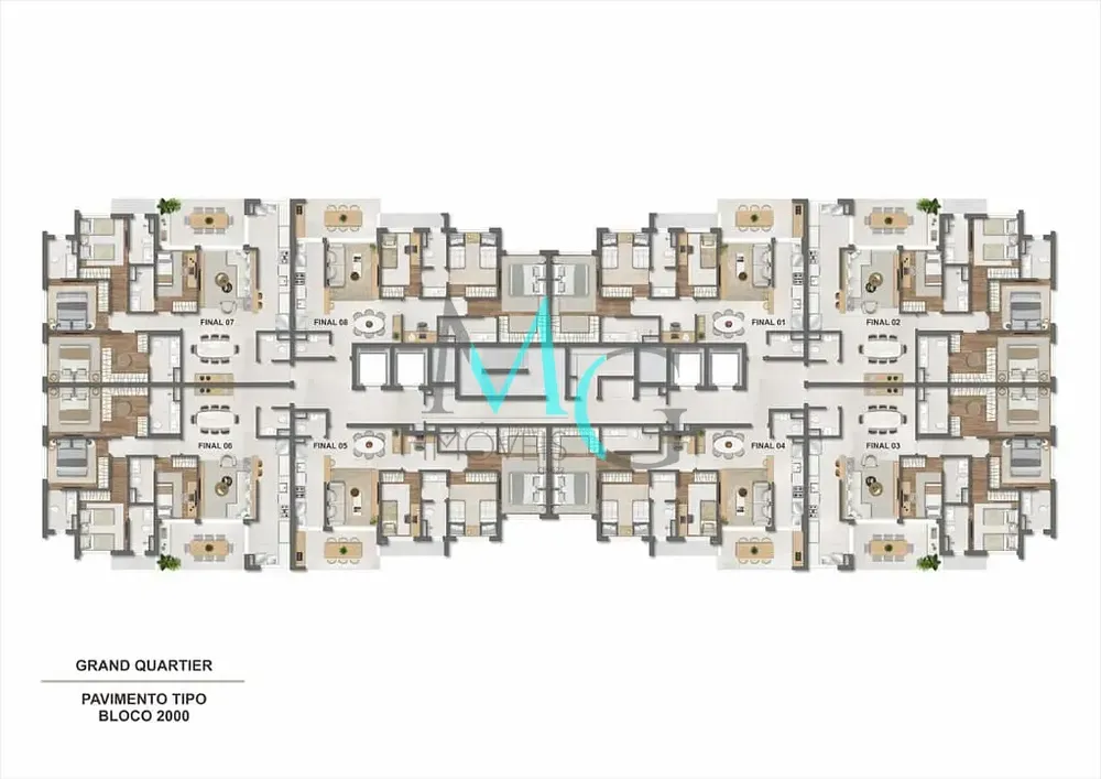 Apartamento, 3 quartos, 96 m² - Foto 63