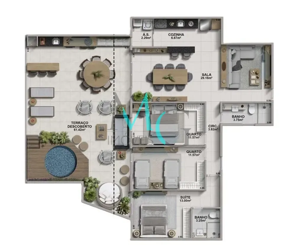Apartamento, 3 quartos, 113 m² - Foto 15