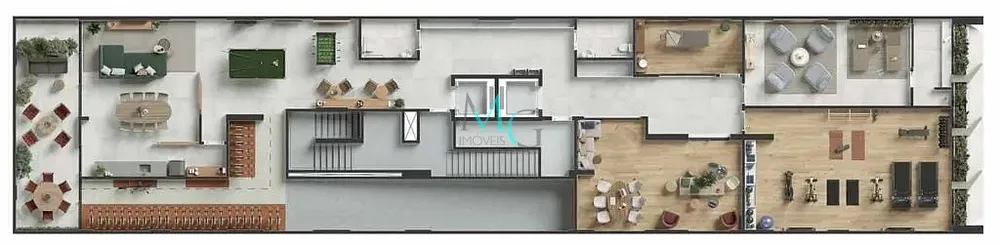 Apartamento, 1 quarto, 174 m² - Foto 21