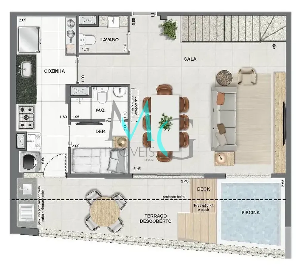 Cobertura, 3 quartos, 149 m² - Foto 75