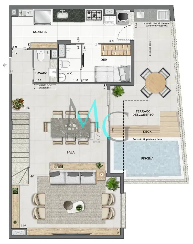 Cobertura, 3 quartos, 149 m² - Foto 86