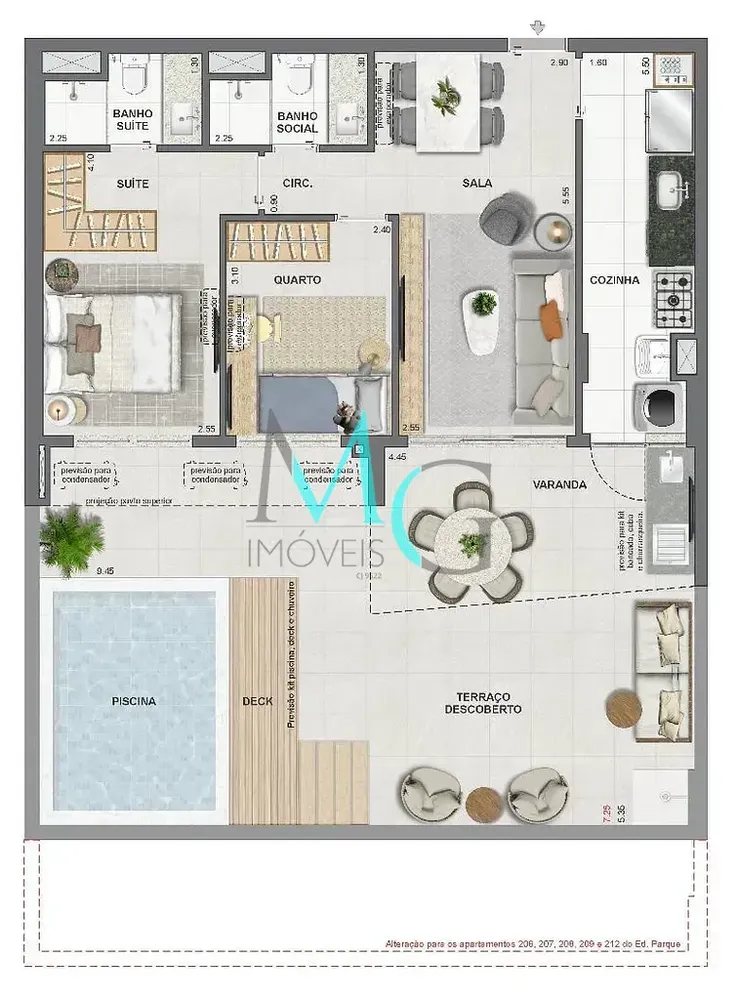 Cobertura, 3 quartos, 149 m² - Foto 50
