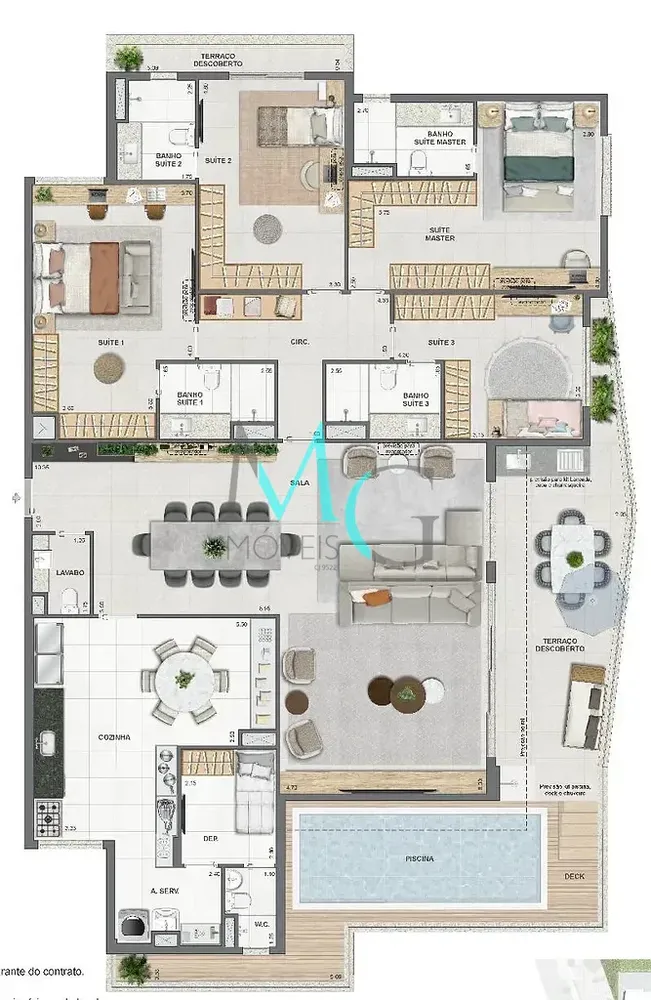 Cobertura, 3 quartos, 149 m² - Foto 93
