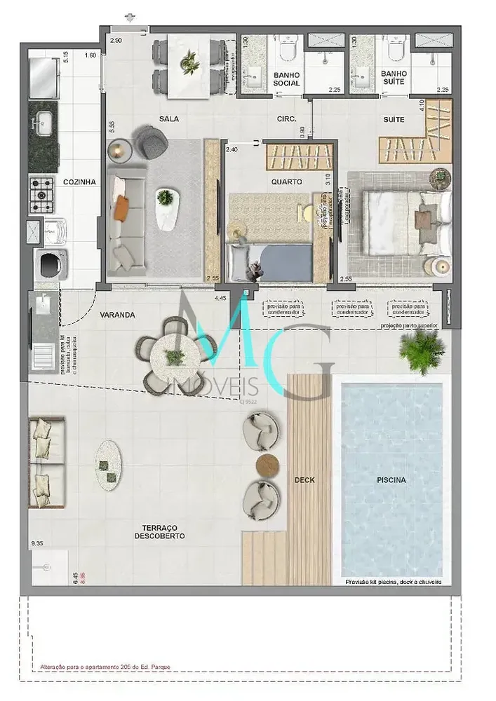 Cobertura, 3 quartos, 149 m² - Foto 52