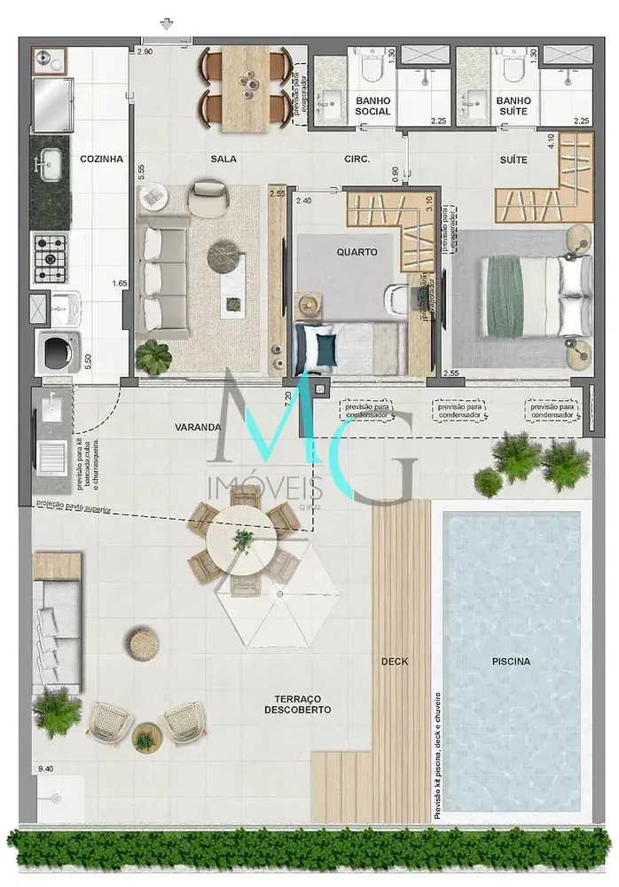 Cobertura, 3 quartos, 149 m² - Foto 53