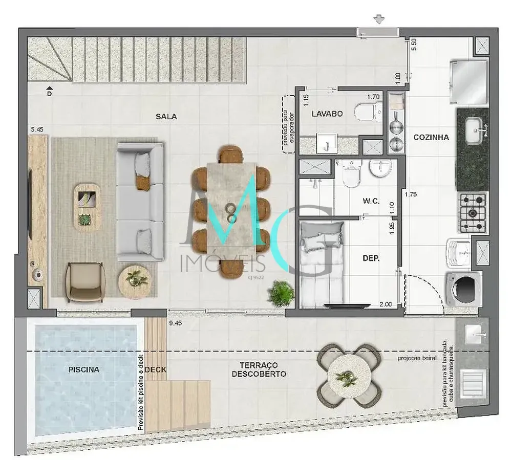 Cobertura, 3 quartos, 149 m² - Foto 77