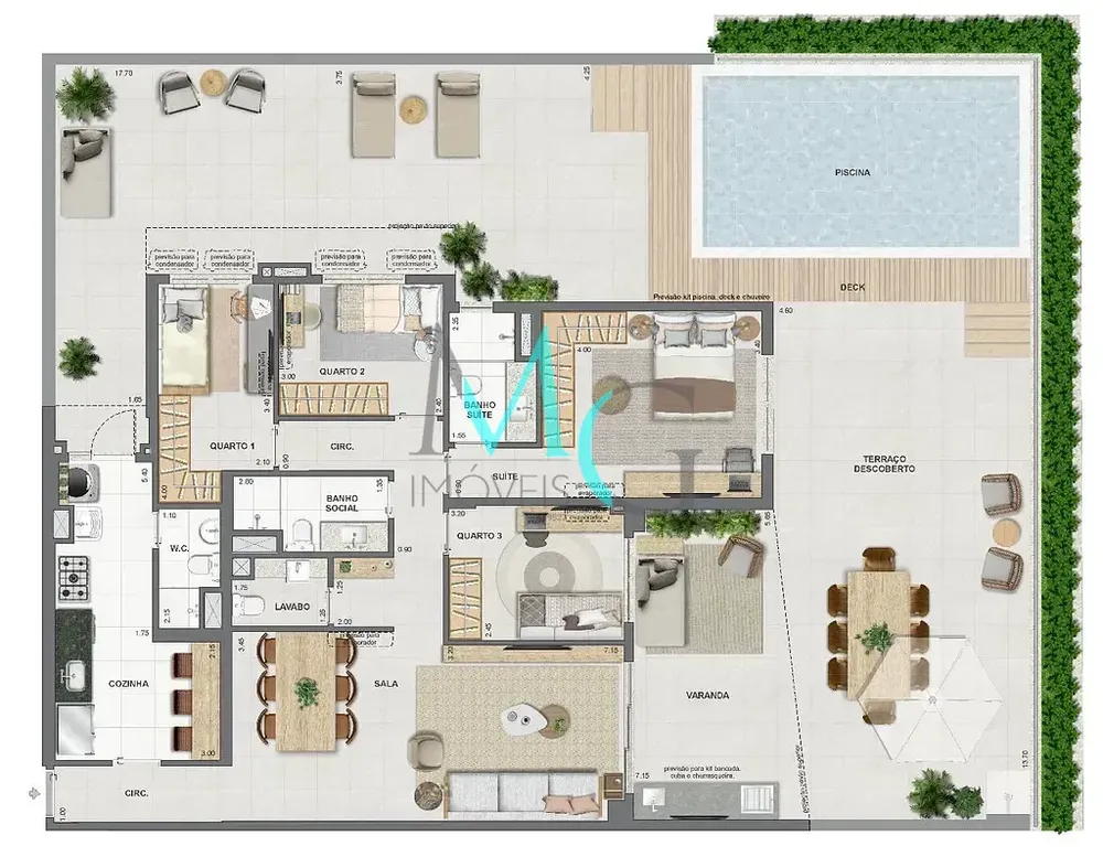 Cobertura, 3 quartos, 149 m² - Foto 68