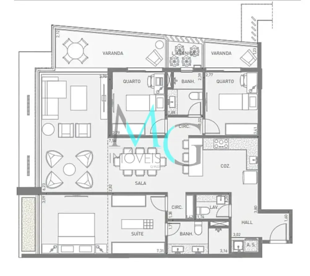 Cobertura, 3 quartos, 265 m² - Foto 45