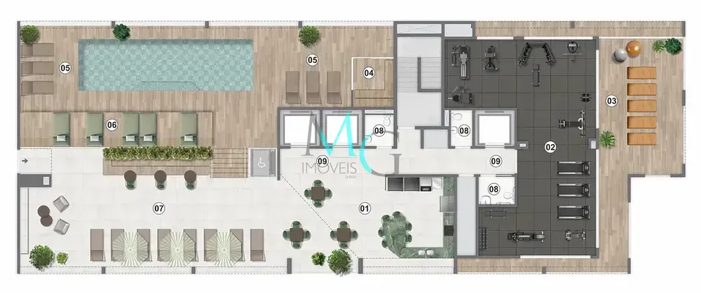 Apartamento, 1 quarto, 23 m² - Foto 35