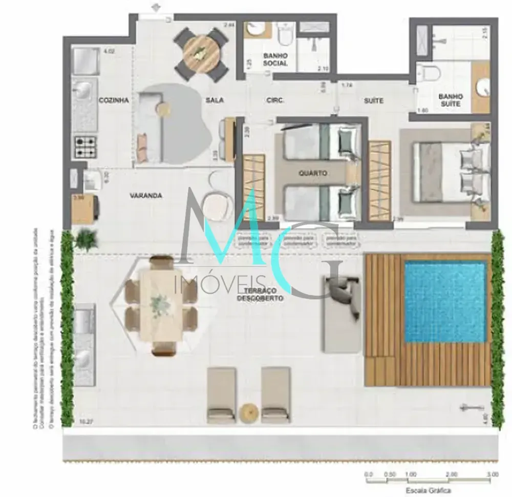 Apartamento, 2 quartos, 52 m² - Foto 51