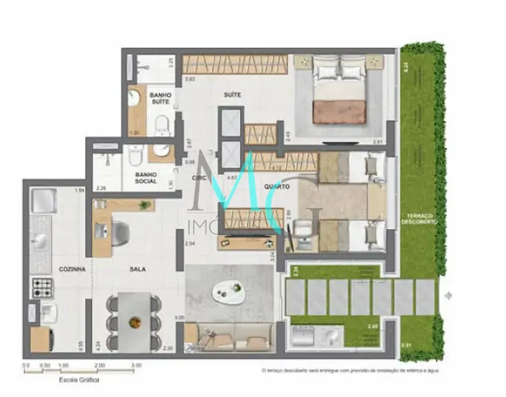 Apartamento, 2 quartos, 52 m² - Foto 38