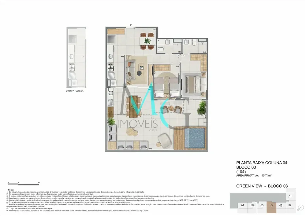 Cobertura, 3 quartos, 160 m² - Foto 73