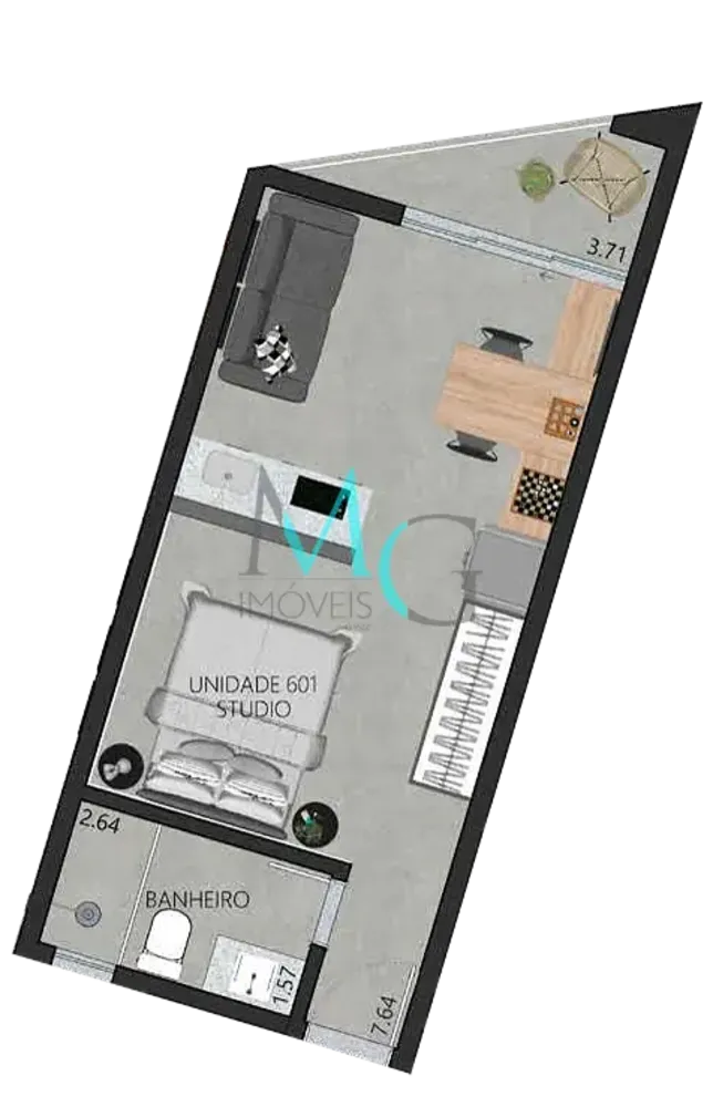 Apartamento, 1 quarto, 45 m² - Foto 51