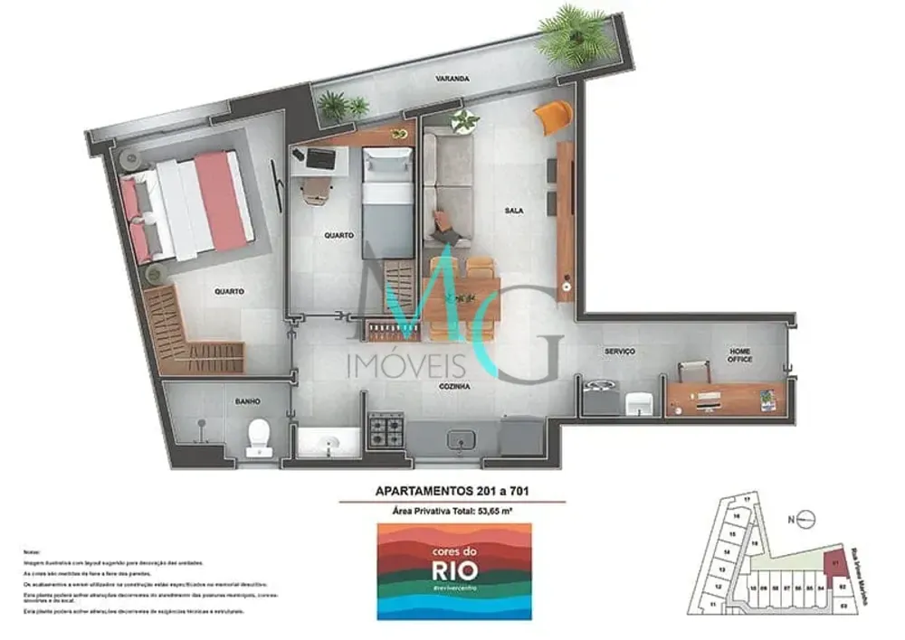 Apartamento, 1 quarto, 34 m² - Foto 28