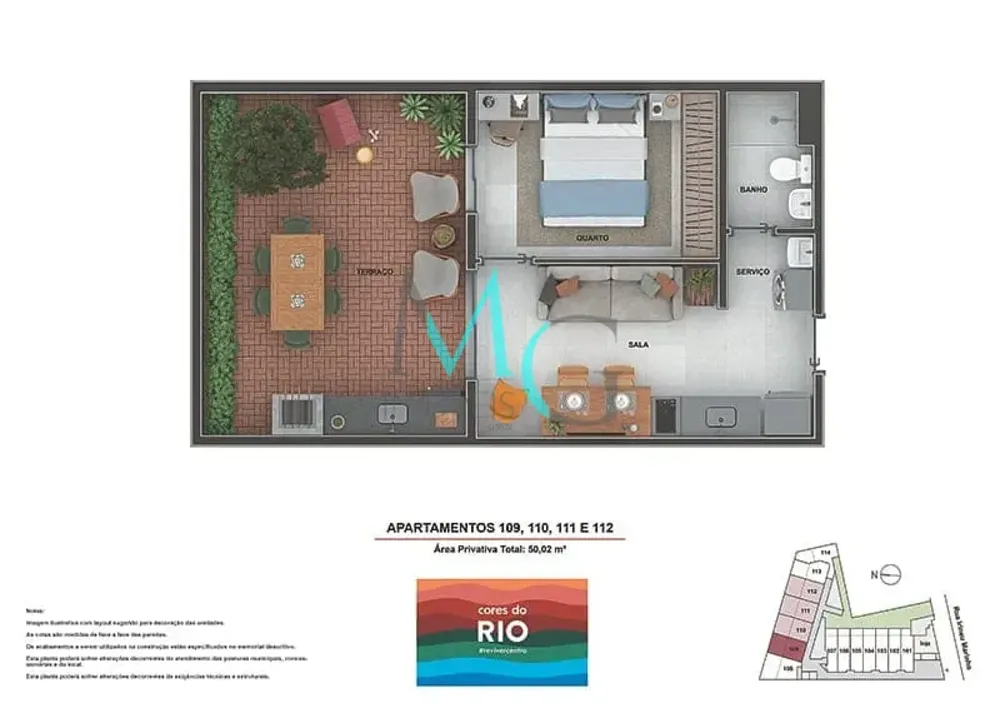 Apartamento, 1 quarto, 34 m² - Foto 34
