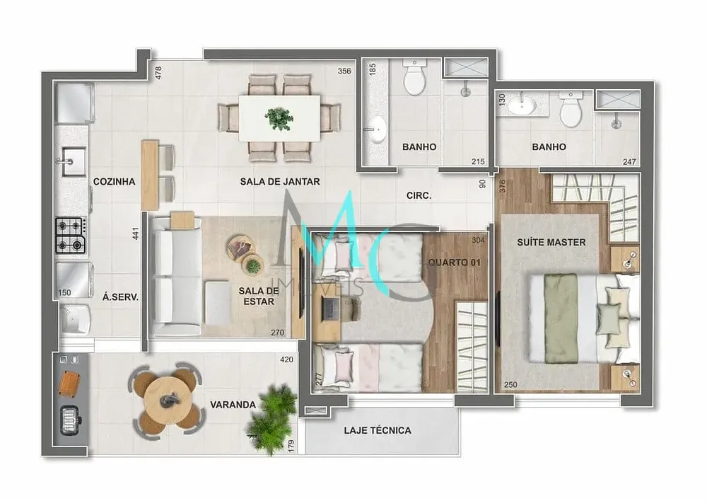 Cobertura, 4 quartos, 292 m² - Foto 66